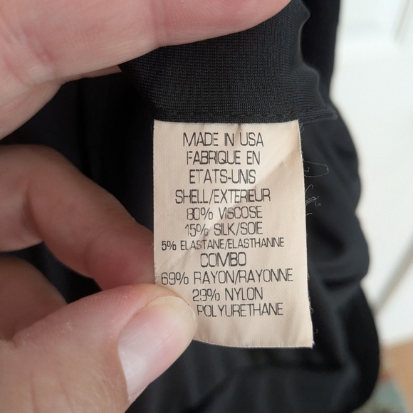 Helmut Lang Velvet Bodycon Dress - Picture 3 of 4